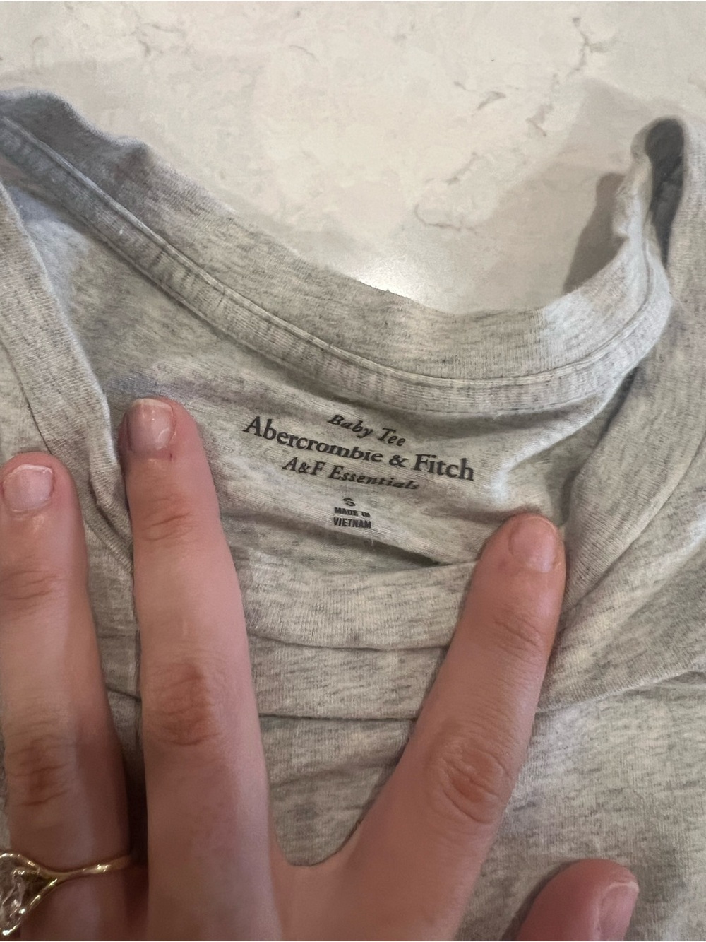 Abercrombie & Fitch baby tee - Picture 3 of 3